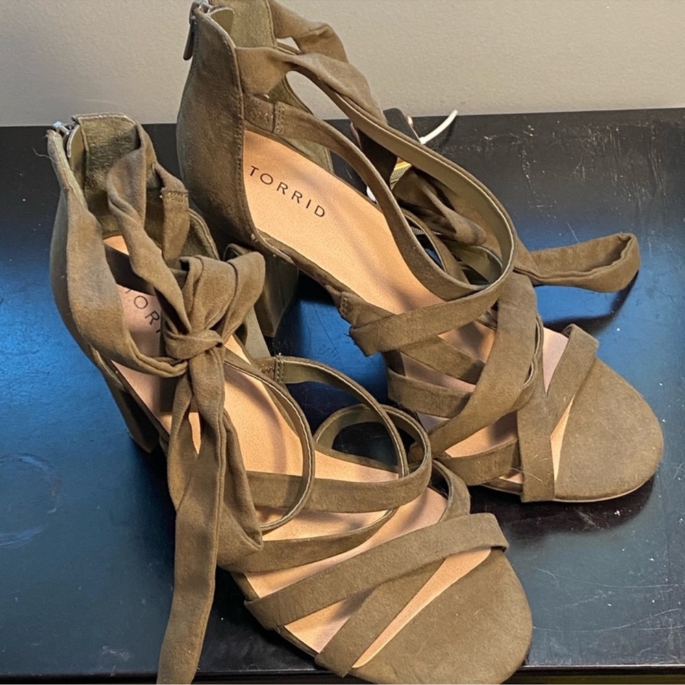 Torrid strappy shoes